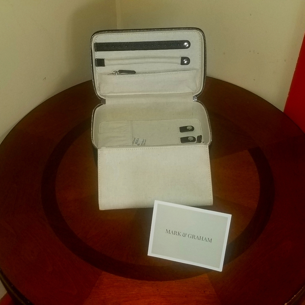 Mark And Graham Medium Travel Jewelry Case "JBC"